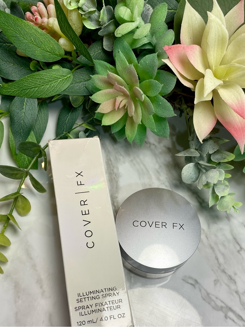 COVER FX Illuminating Setting Spray & Powder In Light